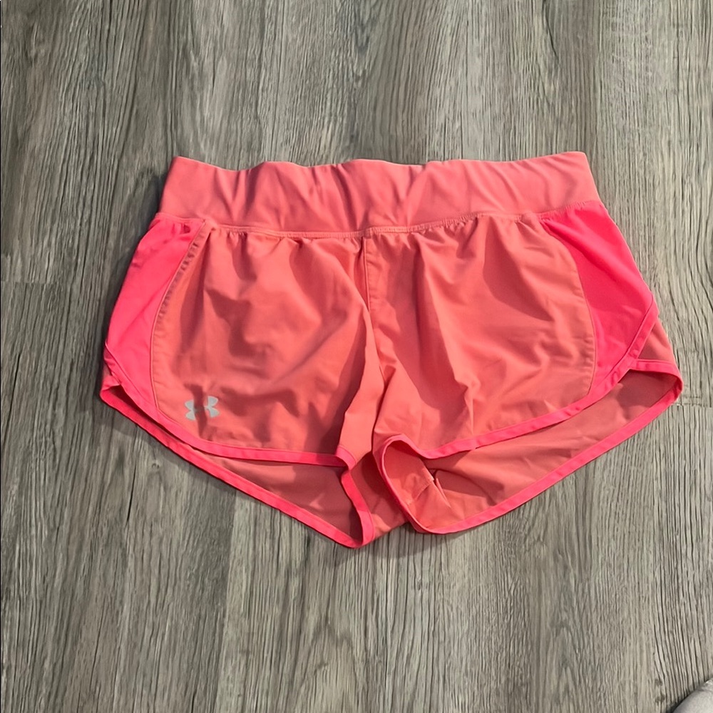 Under Armour Women's Pink Running Shorts